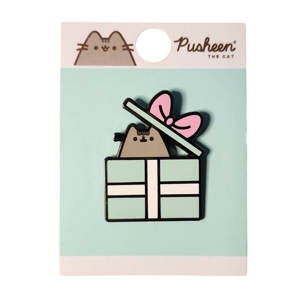 Pusheen Collectible Enamel Pin, Holiday Gift Box - 2020